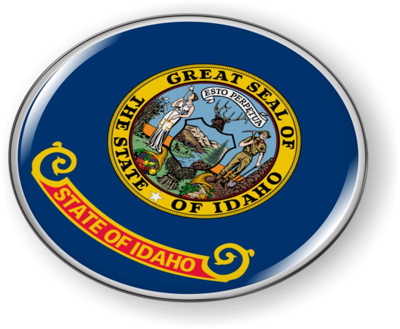 Idaho - State Flag Emblem